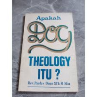 Image of Apakah Dog Theology Itu? ( Trawas)