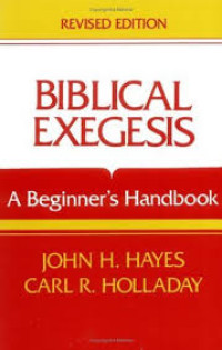 Image of Biblical Exegesis : A Beginner's Handbook (Trawas)