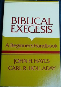 Image of Biblical exegesis : a beginner's handbook (Trawas)