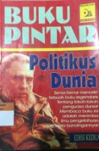 Image of Buku Pintar Politikus Dunia (Trawas)