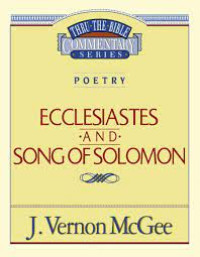 Image of Ecclesiates And Song Of Solomon : Poetry (Trawas)