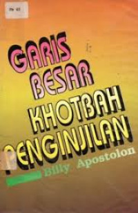 Image of Garis besar khotbah penginjilan (Trawas)