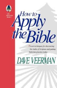Image of How To Apply The Bible (Trawas)