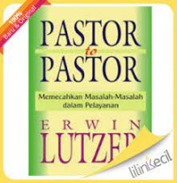 Image of Pastor To Pastor : memecahkan masalah-masalah dalam pelayanan (Trawas)