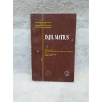Image of Pedoman Penerjemah Alkitab Injil Matius (Trawas)