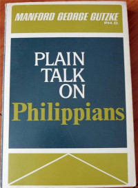 Image of Plain Talk On Philippians (Trawas)