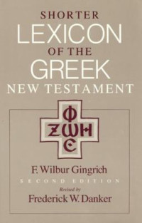 Image of Shorter Lexicon Of The Greek New Testament (Trawas)
