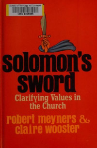 Image of Solomon's Sword : clarifying values in the church (Trawas)