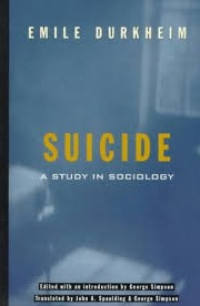 Image of Suicide A Study In Sociology (Trawas)