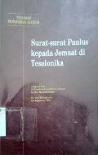 Image of Surat-Surat Paulus Kepada Jemaat Di Tesalonika (Trawas)