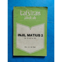 Image of Tafsiran Alkitab Injil Matius Fasal 13 S/d 22 (Trawas)