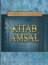 Image of Tafsiran Matthew Henry: Kitab Amsal (Trawas)