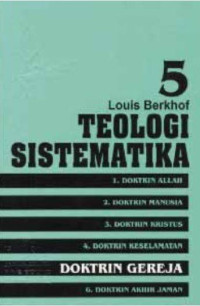 Image of Teologi Sistematika Volume 5 ; Doktrin Gereja (Trawas)