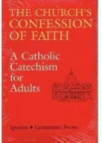 Image of The church's confession of faith : a Catholic catechism for adults (Trawas)