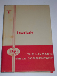Image of The Laymans Bible Commentary : Isaiah (Trawas)