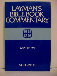 Image of The Laymans Bible Commentary : matthew (Trawas)
